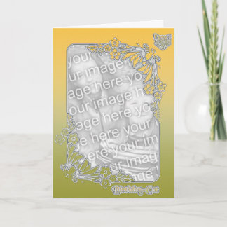 Cartão Aniversário - gato