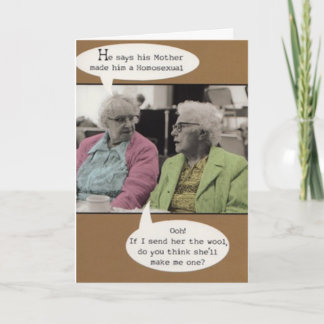 CARTÃO ANIVERSÁRIO HOMOSSEXUAL