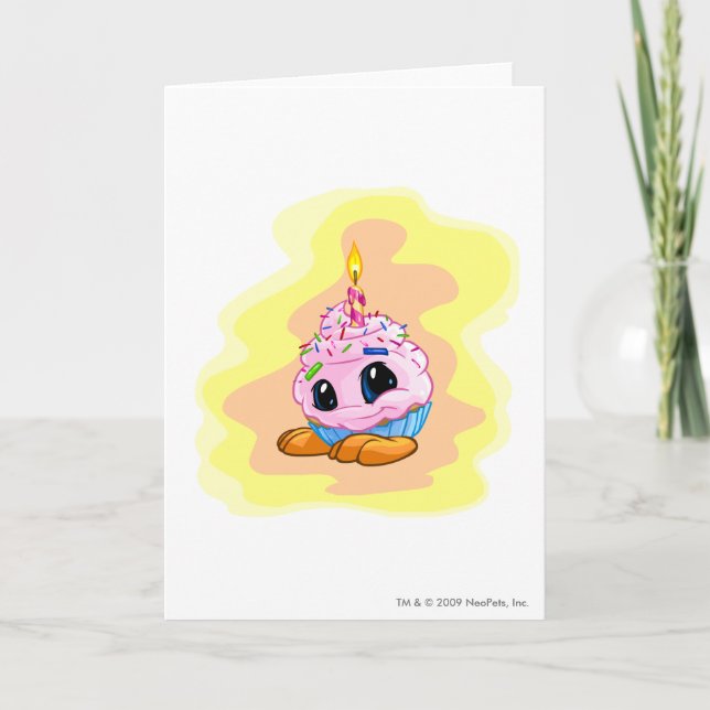 Cartão Aniversário JubJub (Frente)