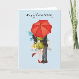 Cartão Aniversário Kiss