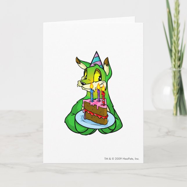 Cartão Aniversário Lupe (Frente)