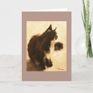 Cartão Aniversário - Macy na luz