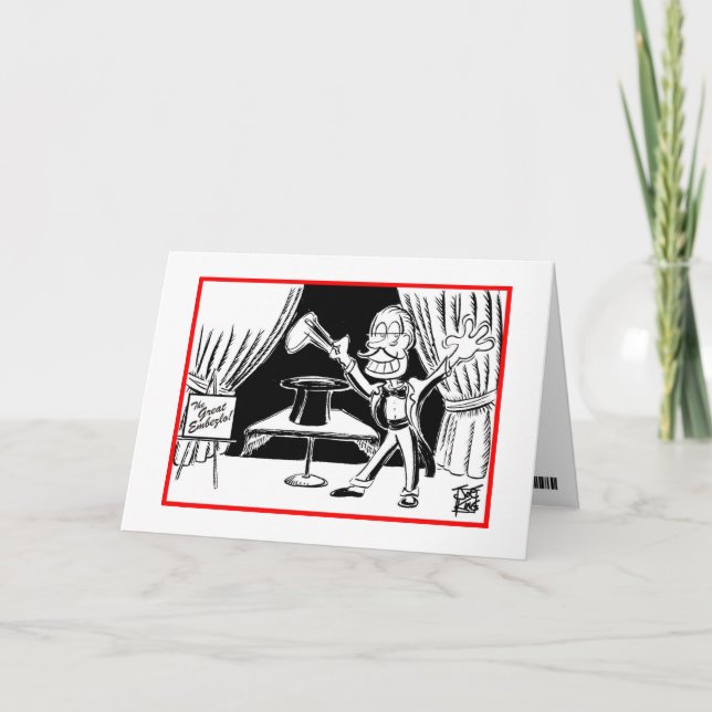 CARTÃO ANIVERSÁRIO: "MÁGICA " (Frente)