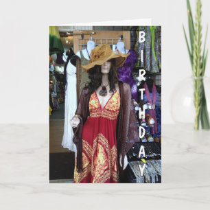 CARTÃO ANIVERSÁRIO - MINHA DOCE E BELA SENHORA