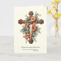 Aniversário Morte Perda Amado Jesus Floral