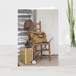 Cartão aniversário para a sua vintage