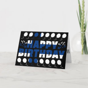 Cartão Aniversário Patriótico da Finlândia