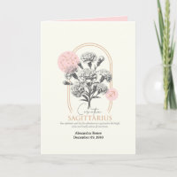 Aniversário Personalizado da Flor de Nascimento de