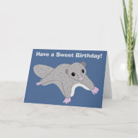 Aniversário Personalizado da Ilustração de Açúcar