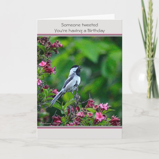 Cartão Aniversário: personalizar (Frente)