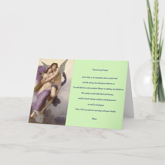 Cartão Aniversário Prayer (Frente)