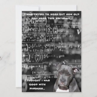 Cartão Aniversário sarcástico