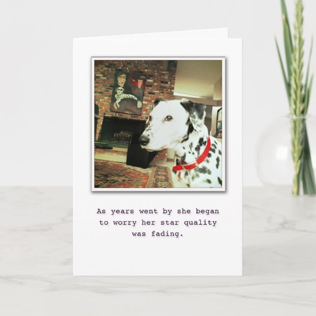 Cartão Aniversário Sparkling (Frente)