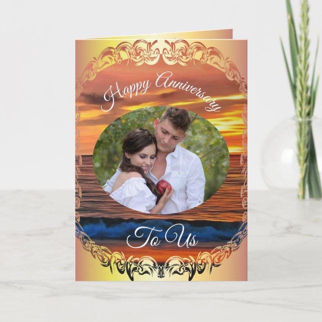 Cartão Aniversário Sunset 1577 (Frente)