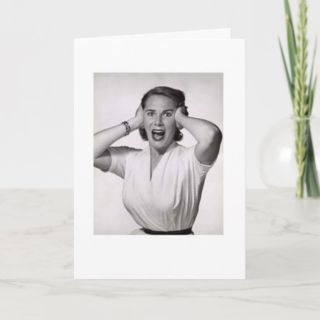 Cartão Aniversário tardivo (Frente)