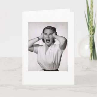 Cartão Aniversário tardivo