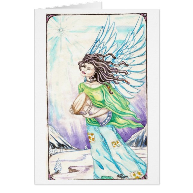 Cartão Anjo #1 de Dreadie (Frente)