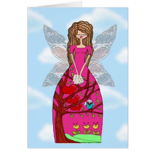 Cartão Anjo Addie (Frente)