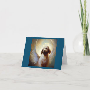 Cartão Anjo Cachorro