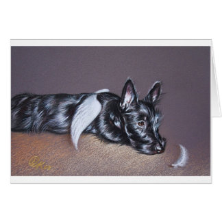 Cartão Anjo cansado (Scottie)