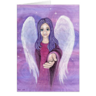 Cartão Anjo-da-guarda