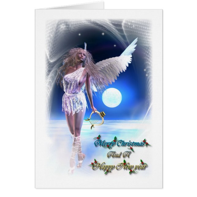 Cartão Anjo da luz (Frente)