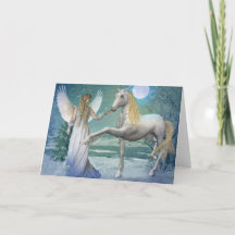 Anjo da neve (cartão)