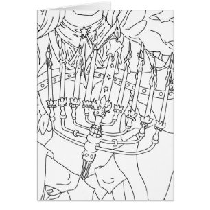 Cartão Anjo de Chanukah