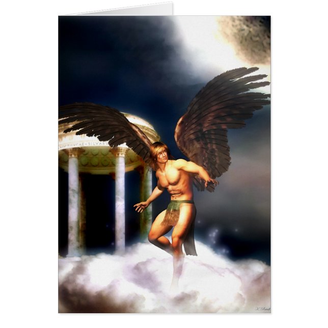 Cartão Anjo de Denutios (Frente)