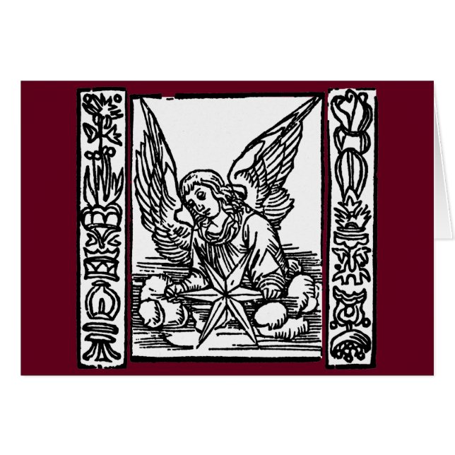 CARTÃO ANJO DO NATAL (Frente horizontal)