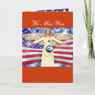 Cartão Anjo do soldado