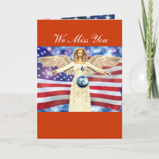 Cartão Anjo do soldado