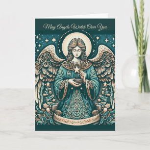 Cartão Anjo Dourado da Paz
