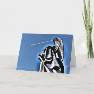 Cartão Anjo e contraste