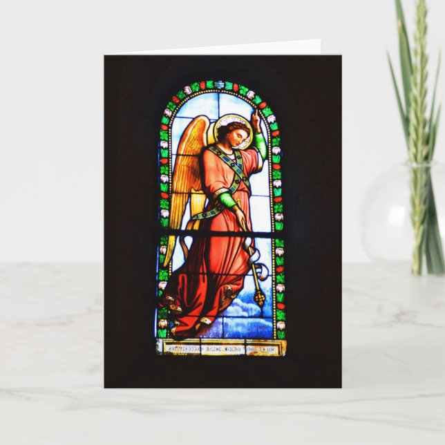 Cartão Anjo francês (Frente)