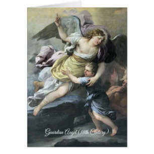 Cartão Anjo Guardião Barroco