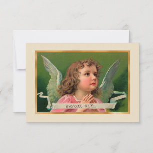 Cartão Anjo ou Convite para Noel do Joyeux