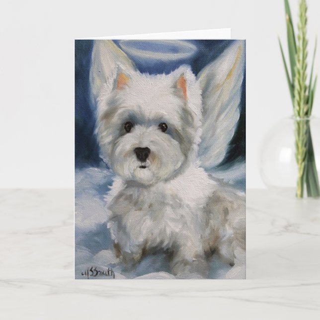 Cartão anjo pequeno (Frente)