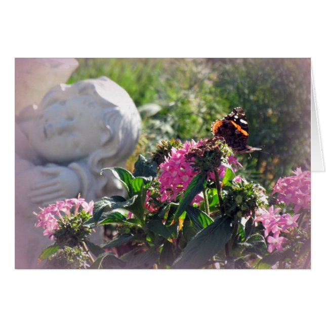 Cartão Anjos e milagre (Frente Horizontal)