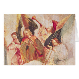 Cartão Anjos musicais