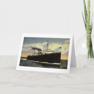 Cartão Ann Arbor Car Ferry No. 6 - Arthur K. Atkinson