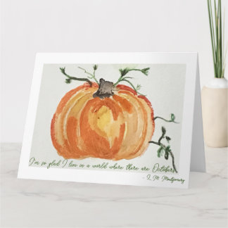 Cartão Anne of Green Gables Folded Greeting Card