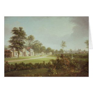 Cartão Annefield com Glasgow além, c.1800