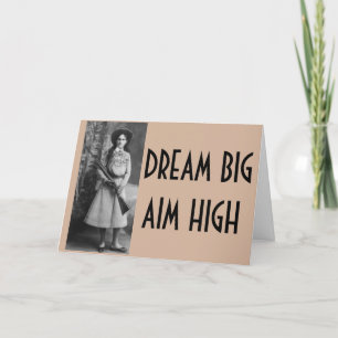 Cartão Annie Oakley Funny Cowgirl Cards You personalize