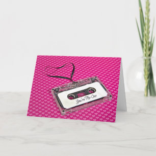 Cartão Anniversary Cassette Tape