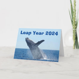 Cartão Ano Bissexto 2024