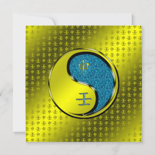 Cartão Ano do Macaco da Água