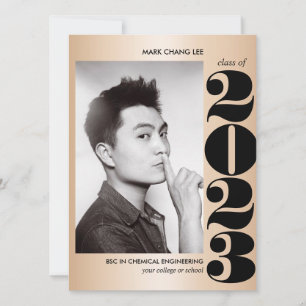 CARTÃO ANO DOURADO GRADUAÇÃO DE FOTOS A NEGRO NEGRO