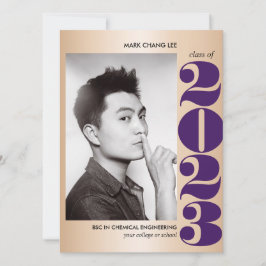 CARTÃO ANO DOURADO | GRADUAÇÃO DE FOTOS DO COLÉGIO DE PUR