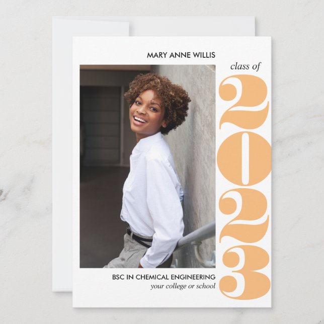 CARTÃO ANO EPIC | GRADUAÇÃO DE FOTOGRAFIAS DE ÓRANGE (Frente)